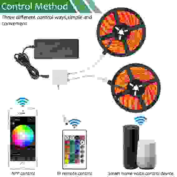 Огонек OG-LDL26 LED контроллер (Wi-Fi, 2*RGB,пульт)