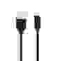 HOCO X6 Черный кабель USB 2.4A (microUSB) 1м