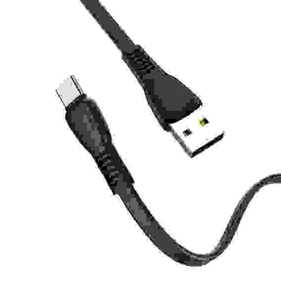 HOCO X40 Черный кабель USB 3A (TYPE C) 1м