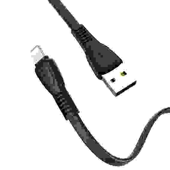 HOCO X40 Черный кабель USB 2.4A (iOS Lighting) 1м