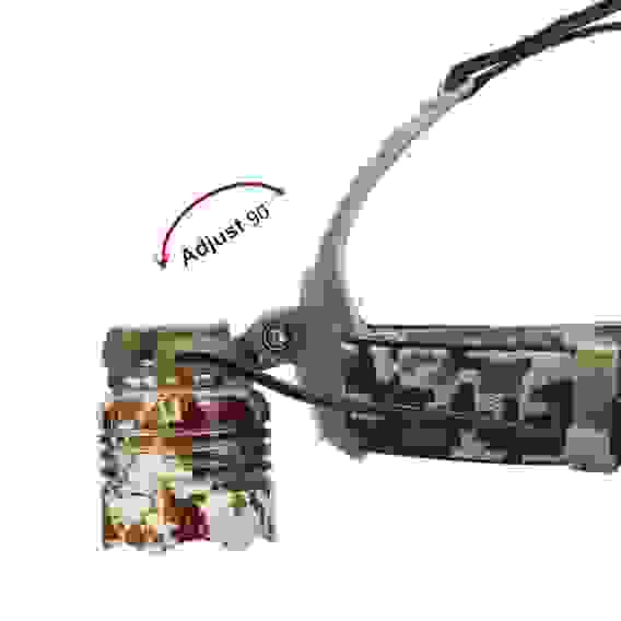Фонарь налобный Следопыт SL-6818 (1L, 2*18650)/30