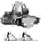 Патриот PT-FLG12 фонарь налобный (6L, 2*18650)