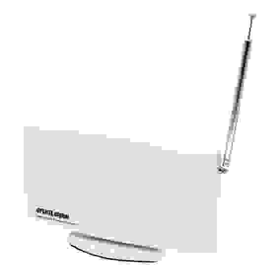 Орбита OT-ANT07 (TD004) Белая антенна ТВ комн. с усилит. (220В,23дБ)