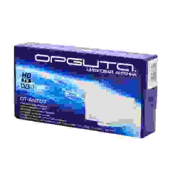 Орбита OT-ANT07 (TD004) Белая антенна ТВ комн. с усилит. (220В,23дБ)