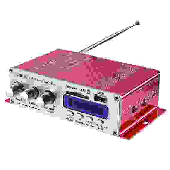 Kentiger HY400 усилитель звука (2х20Вт, USB, SD, FM)