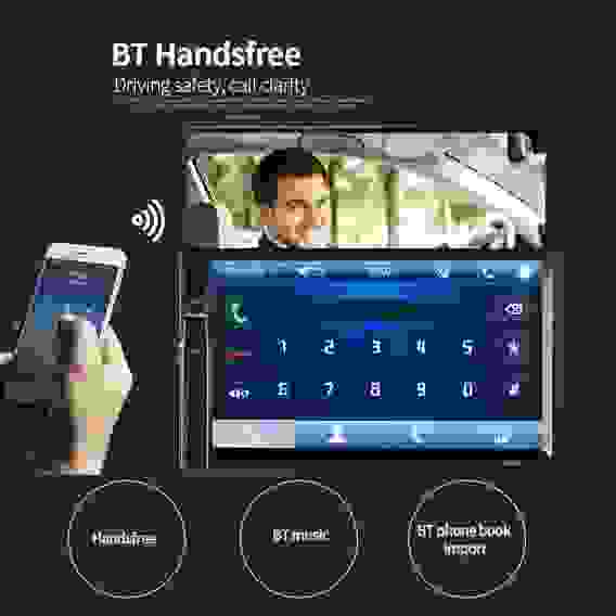 TDS TS-CAM06 автомагнитола (радио,USB,bluetooth)