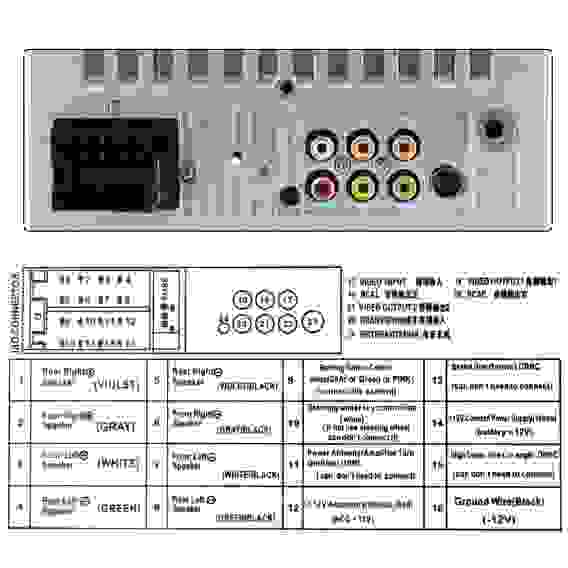 TDS TS-CAM06 автомагнитола (радио,USB,bluetooth)