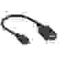 Переходник USB Орбита SB-1013 (штекер microUSB - гнездо USB) 10см/20/1000